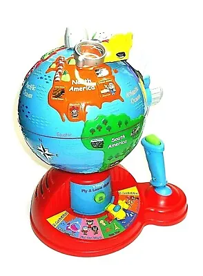 $100 • Buy V-Tech Vintage  Fly And Learn Talking Globe Educational Toy Creates Hours Of Fun