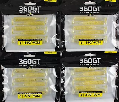 (lot Of 4) Storm 360gt Searchbait Bodies 3.5  Sbb35mrl Marilyn Aw1111 • $0.99