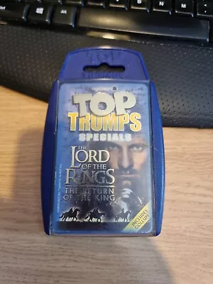Lord Of The Rings The Return Of The King Top Trumps Fully Complete VGC • £5.99