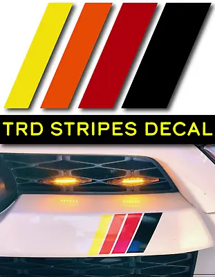 4Runner Decal Sticker FRONT GRILL TRD Pro Stripes Trail SR5 Toyota 4 Runner XO • $6.99