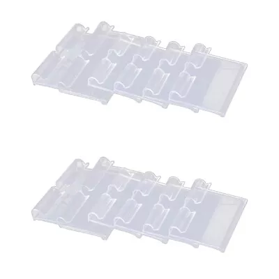 £8.14 • Buy 20 Pcs Clip On Label Holder Shelf Label Holder Strip Basket Label Holder Shelf