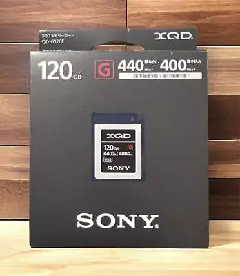 Sony 120GB Memory Card QD-G120F XQD G Series • £163.30