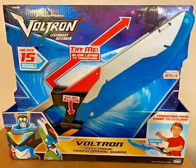 VOLTRON LEGENDARY DEFENDER Electronic TRANSFORMING SWORD Dreamworks 2017 24 ~NEW • $32.95