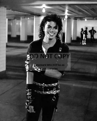 Michael Jackson King Of Pop Shooting  Bad  Video - 8x10 Publicity Photo (az498) • $8.87