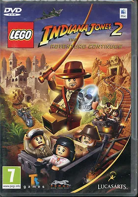 £3.99 • Buy Lego Indiana Jones 2 Mac Intel OS 10.6 Action Adventure Game New