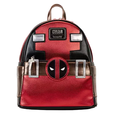 Loungefly Marvel Deadpool Metallic Cosplay Mini Backpack - New With Tags • $137.95