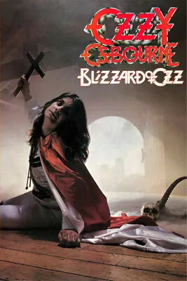 Ozzy Osbourne - Music Poster (Blizzard Of Ozz) (Size: 24  X 36 ) • $12.99