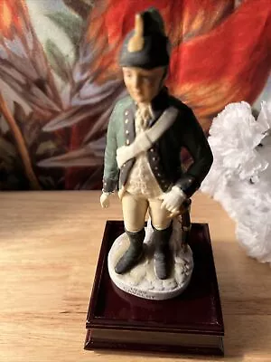 Vintage Lefton China Hand Painted 1799 Calvary Soldier Porcelain Figurine KW3678 • $25