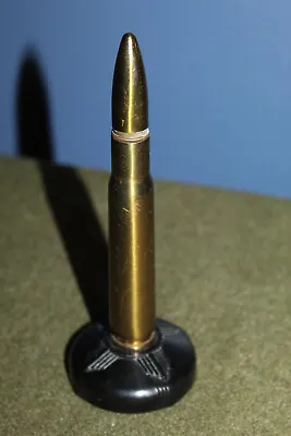 £18.37 • Buy Original WW2 U.S. Serviceman's Bullet Lighter On Bakelite Stand ! 