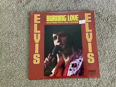 Elvis Presley Lp Cas-2595 Burning Love Sealed! • $37.99