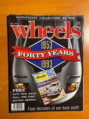 Wheels Magazine - May 1993 - Anniversary Collectors Edition • $14.90