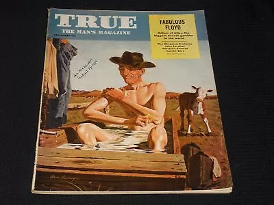 1954 September True Magazine Very Nice Man's Cover & Issue - E 3698 • $30