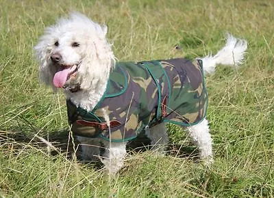  Camouflage Dog Coat - Made In The Uk • £5