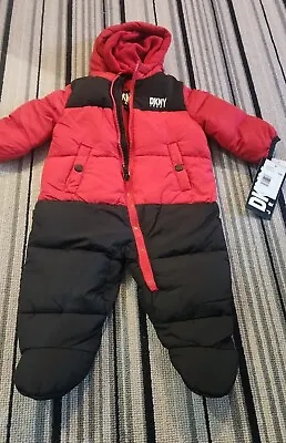 Dkny Snow Suit Baby 6/9  Bnwt  Designer Baby Winter ❄️ • £29.99