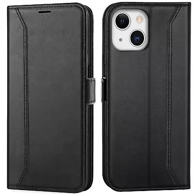 £13.87 • Buy Flip Case For IPHONE 13 Mini Rfid Protective Case Wallet Cover Book Case