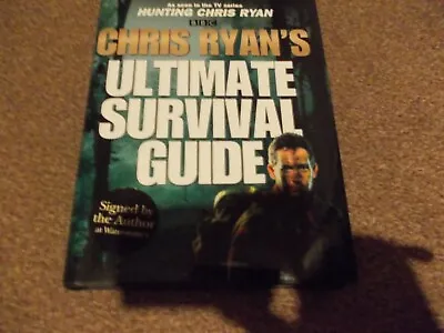 £3.49 • Buy RARE FIRST EDITION SIGNED Chris Ryan's Ultimate Survival Guide HUNTING SAS BBC