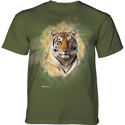 £8.99 • Buy The Mountain Adult Modern Safari Tiger Green Animal T Shirt  - CHRISTMAS GIFT!