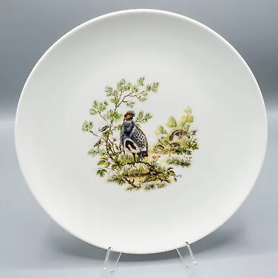 Schumann Bavaria Quail Bird Dinner Plate 10 1/2  FREE USA SHIPPING • $21