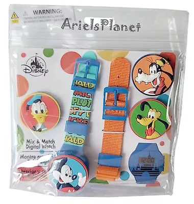 Disney Parks Mickey Mouse And Friends Mix And Match Digital Watch • $26.99