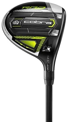 Cobra RADSpeed Draw Black/Turbo Yellow 14.5* 3 Wood Senior New • $129.99