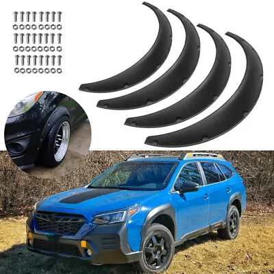 For Subaru Outback Crosstrek 4PCS Fender Flares Extra Wide Body Kit Wheel Arches • $69.59