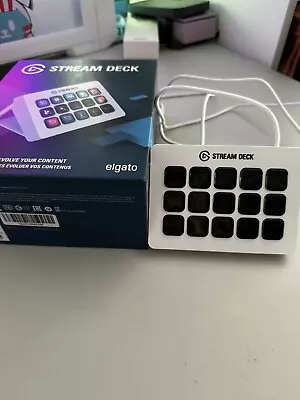 Elgato Stream Deck MK.2 15 Keys White. Used. Great Condition • $96