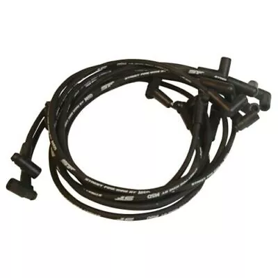 MSD 5563 Street-Fire Spark Plug Wire Set For 84-91 Chevy Corvette 350TPI Black • $73.61