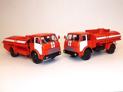 MAZ AC-8-5334 Tanker TZA-8-5334 Refueler Fire Department Truck USSR 1/43 Diecast • $39.50