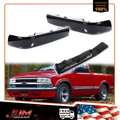 For 98-04 Chevy S10 Blazer GMC Sonoma Smoked Front Bumper Parking Signal Lights • $28.49