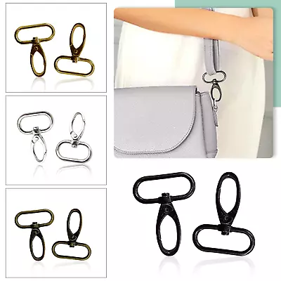 Lobster Swivel Hand Bag Purse Shoulder Strap Belt Clasp Clip Buckle Trigger Hook • £5.29