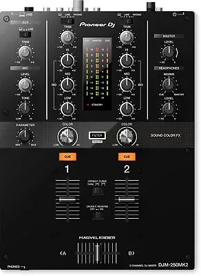 Pioneer DJ DJM-250MK2 - 2-Channel Scratch Mixer With Rekordbox DJ And Rekordbox • $389