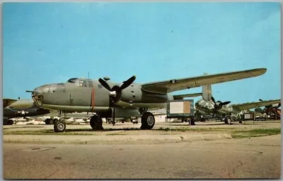 C1960s USAF Military Aircraft Postcard  North American B-25B Mitchell  Unused • $4