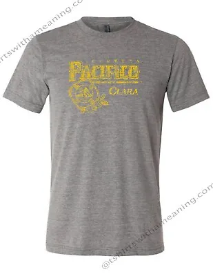 Distressed Pacifico Cerveza Mexico Beer Drinking T Soft Gym T-shirt Top XS-4XL • $16.99