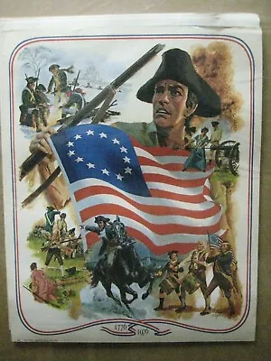 1776-1976 200 Year Bicentennial Educational History U.s.a.vintage Poster Cng1322 • $47.47