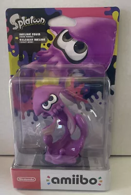 Amiibo Purple Inkling Squid Splatoon 2 New In Original Sealed Box • $39