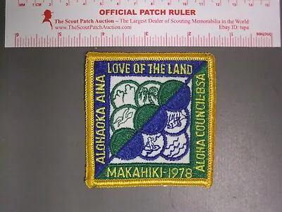 Boy Scout Camp Makahiki 1978 Patch HI 2375LL • $13.99