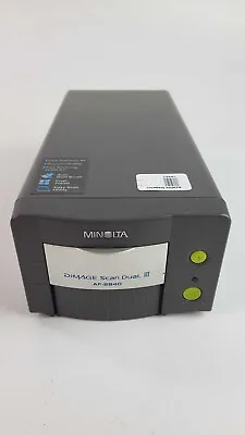 Minolta Dimage Scan Dual III 35mm Slide & Film Scanner; AF-2840 Scanner ONLY • $49