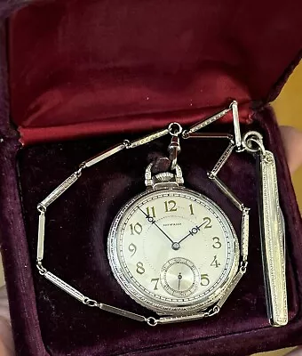 Fantastic 1929 Art Decco E Howard Pocket Watch  • $94