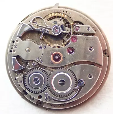 ANTIQUE SWISS 42mm HIGH GRADE REPEATER POCKET WATCH MOVEMENT PARTS • $395