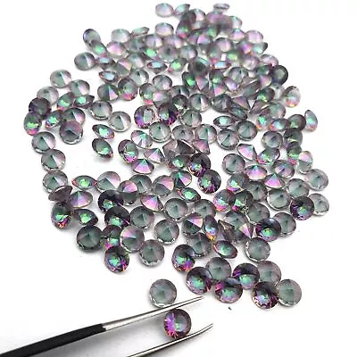 Mystic Quartz Round Cut Stone Loose Gemstone For Jewelry 235 Pcs 5 MM 105 CT • $21.99