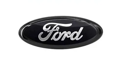 FORD FULL BLACK EMBLEM 7 INCH OVAL LOGO Front Grille/Tailgate Badge 1999-16 New • $20.99