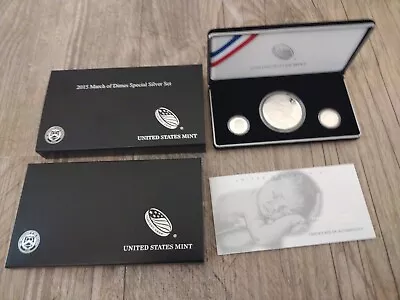 2015 March Of Dimes Special Silver Proof Set W/OGP And COA SUPERB SET ! • $69.99