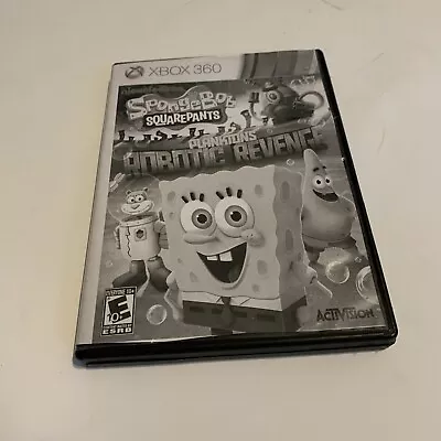 SpongeBob SquarePants Planktons Robotic Revenge Xbox 360 • $11.99