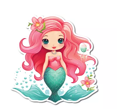 Mermaid Vinyl Decal Sticker  Car Window Laptop Vinyl Decal Sticker • $2.19