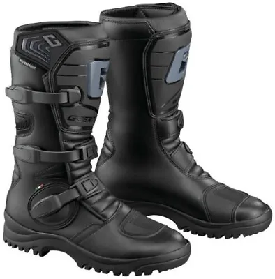 GAERNE G-ADVENTURE Aquatech Leather Touring Dual Sport Motorcycle Boots - EU 47 • $285.96