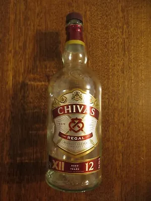 Empty Bottle ** Chivas Regal Blended Scotch Whisky - 12 Years ** 1l • $29.99