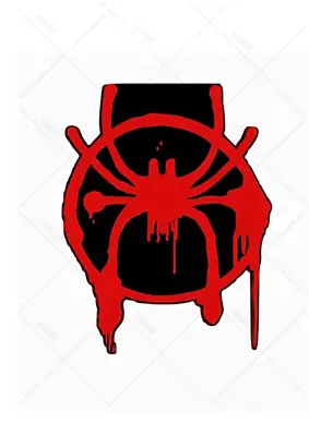 Pre Cut Marvel Spiderman Logo Edible Cake Topper Decoration Various Sizes • £3.79