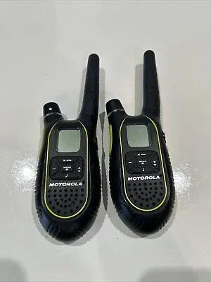 2 Motorola SX700 2-Way Radio Walkie Talkies Wireless Communicators • $23.99