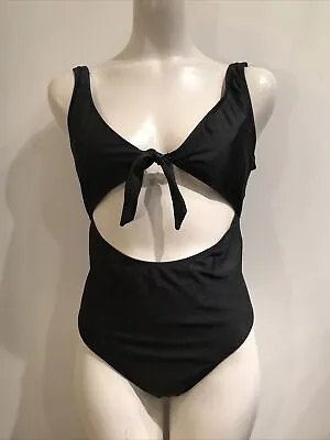 Coral Tropics Apollo Swimwear One Piece Ladies Bathing Suit Black Size XL • $28.94