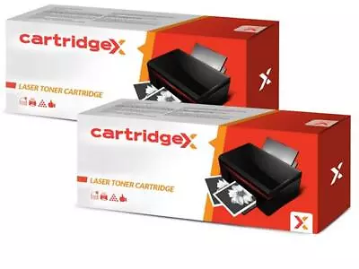 2 X Black Laser Toner Cartridges Compatible With Samsung MLT-D1082S/ELS 1082 • £46.07